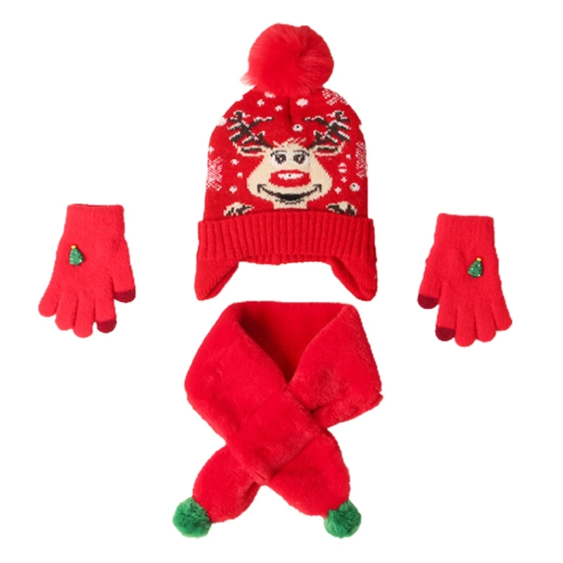 Lovely Kids Christmas Hats Kids with Light Light Up Christmas Hat and Gloves Plush Red Hat for Home Decoration
Lovely Kids Christmas Hats Kids with Light Light Up Christmas Hat and Gloves Plush Red Hat for Home Decoration