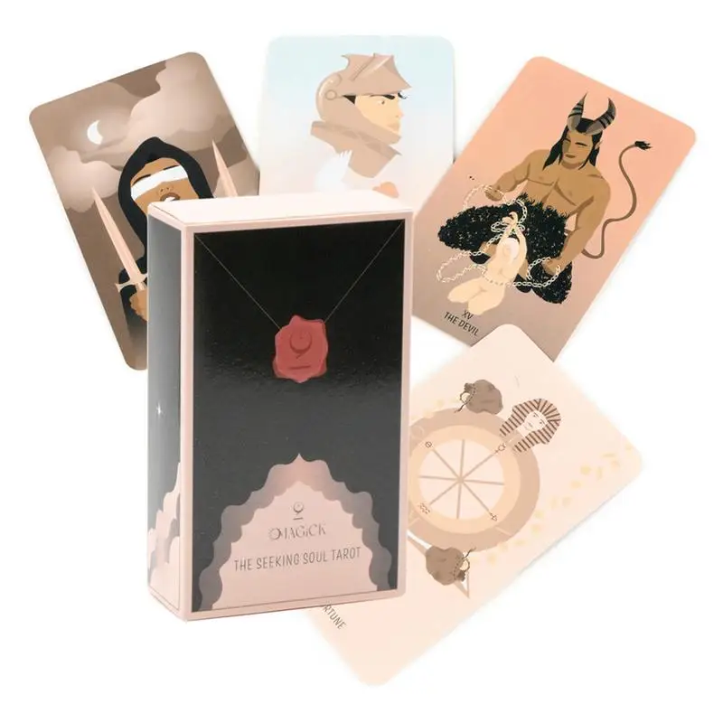 2024 New Simple Souls Seeking Tarot The Seeking Soul Tarot Beginner Tarot Deck For Fortune Telling Game Divination Tools
2024 New Simple Souls Seeking Tarot The Seeking Soul Tarot Beginner Tarot Deck For Fortune Telling Game Divination Tools