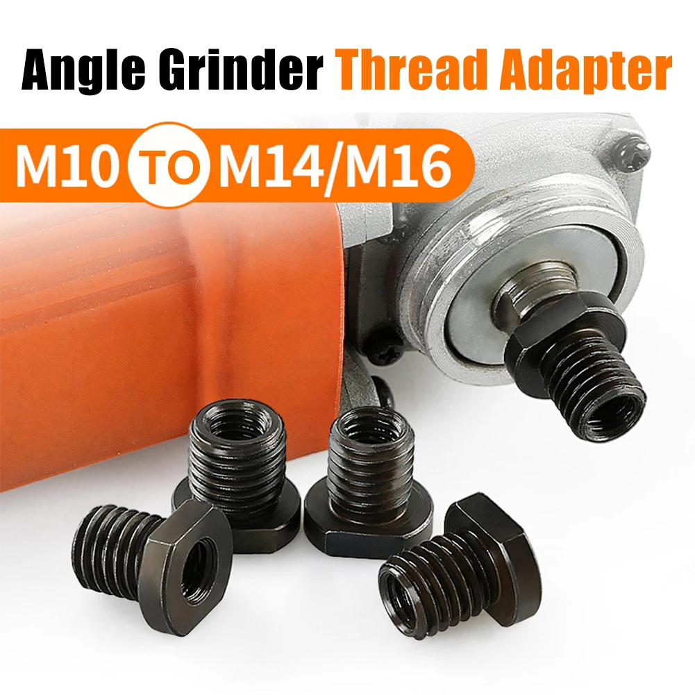 New Angle Grinder Thread Adapter M10 To M14/M16 Thread Converter Quick Connect Adapter For Angle Grinder Cutting Disc Saw Blade
New Angle Grinder Thread Adapter M10 To M14/M16 Thread Converter Quick Connect Adapter For Angle Grinder Cutting Disc Saw Blade