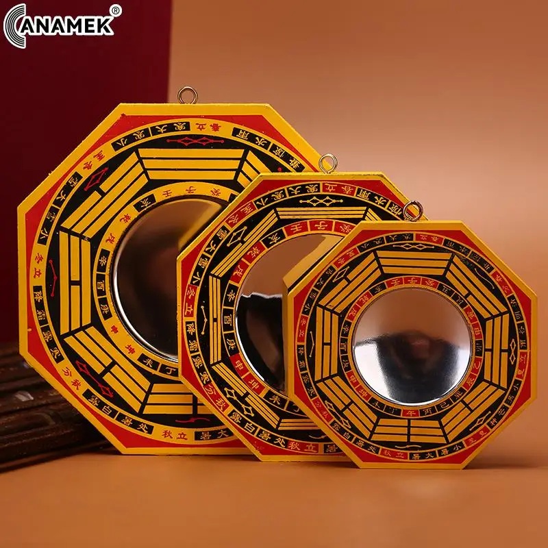 3Sizes FengShui Mirror Taoist Talisman Energy Home Decoration Orname Lucky Chinese Feng Shui Bagua Mirror Home Wall Decoration
3Sizes FengShui Mirror Taoist Talisman Energy Home Decoration Orname Lucky Chinese Feng Shui Bagua Mirror Home Wall Decoration