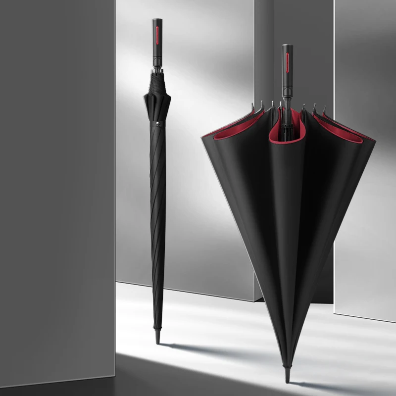 Wind Resistant Reinforced Umbrella Long Windproof Minimalist Luxury Umbrella Novelties Modern Paraguas Hombre Home Garden
Wind Resistant Reinforced Umbrella Long Windproof Minimalist Luxury Umbrella Novelties Modern Paraguas Hombre Home Garden