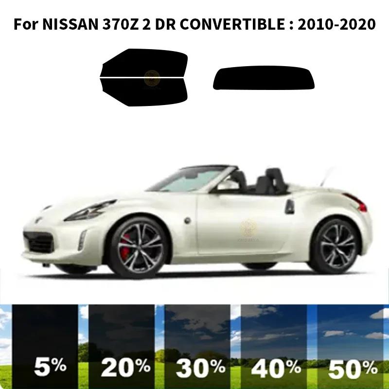 Precut nanoceramics car UV Window Tint Kit Automotive Window Film For NISSAN 370Z 2 DR CONVERTIBLE 2010-2020
Precut nanoceramics car UV Window Tint Kit Automotive Window Film For NISSAN 370Z 2 DR CONVERTIBLE 2010-2020