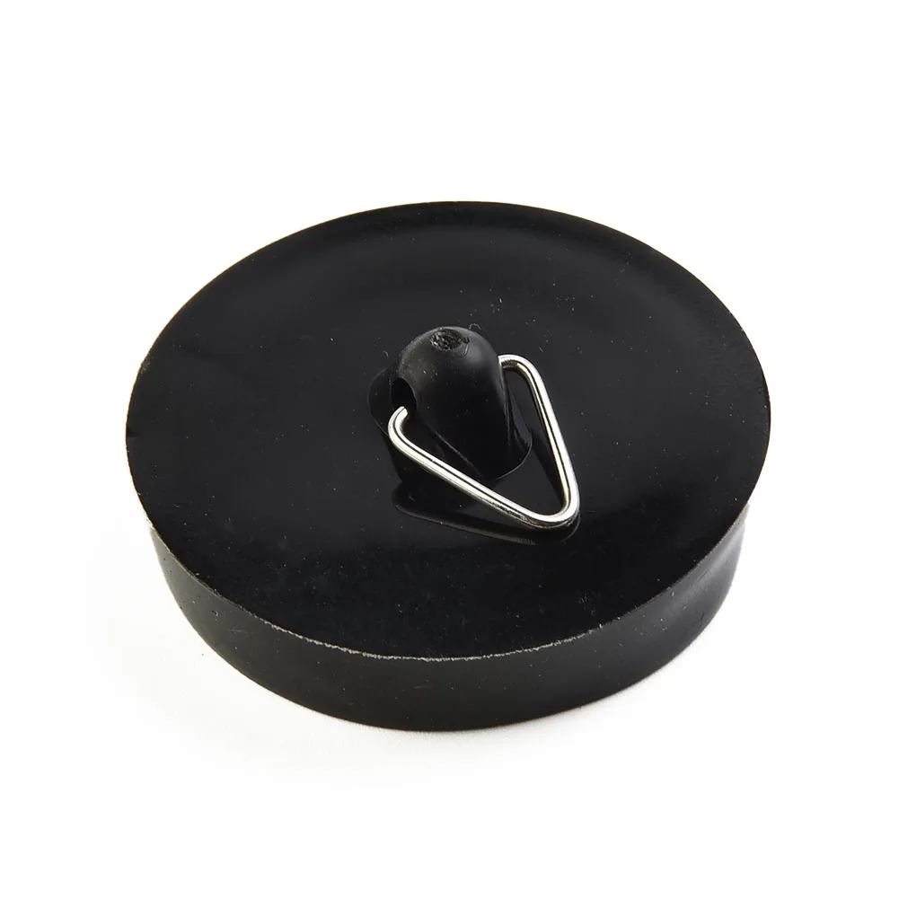 

Fittings Drain Stopper Home Furnishings Kitchen Sink Bathroom Bathtub 45.6mm Rubber Sink Plug With A Hanging Ring