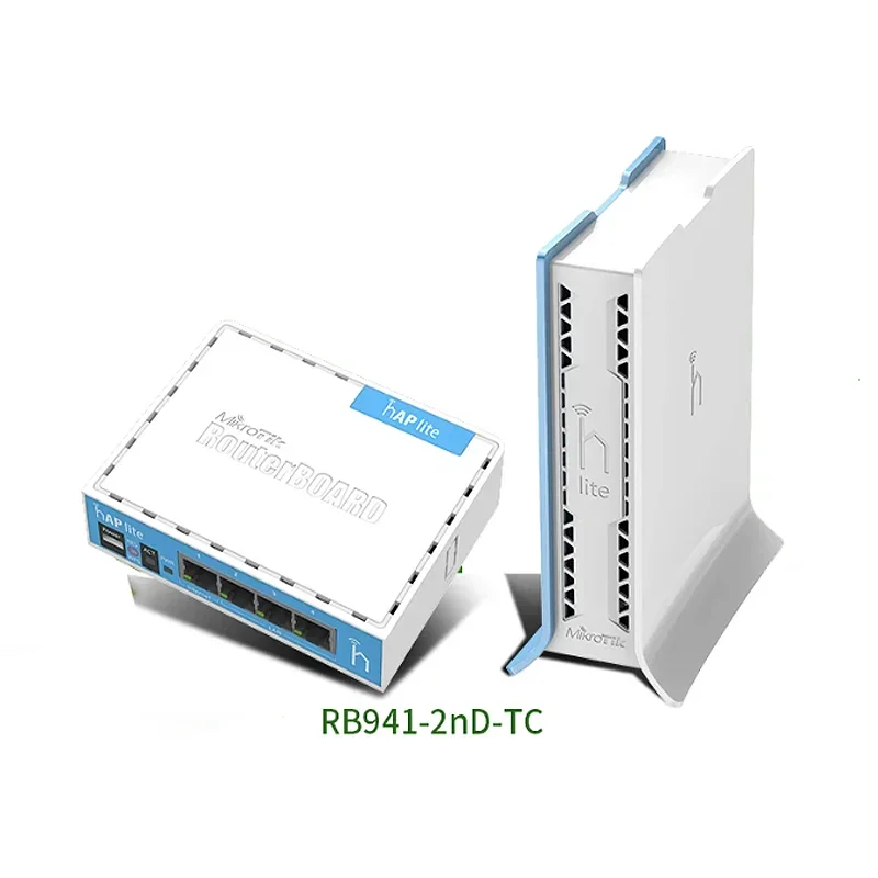 

in stock Mikrotik RB941-2nD-TC Mini WiFi Router 4x10/100Mbps,Wi-Fi 2.4Ghz 300Mbps, 802.11b/g/n 2x2 OSL4 hAP Lite 32MB