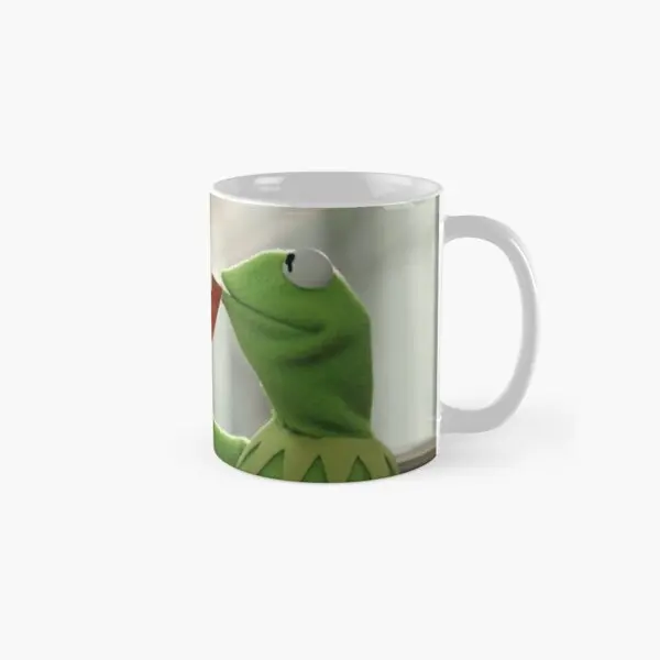 Kermit Sipping Tea Classic Mug Image Cup Design Tea Photo Coffee Drinkware Simple Printed Gifts Handle Round Picture
Kermit Sipping Tea Classic Mug Image Cup Design Tea Photo Coffee Drinkware Simple Printed Gifts Handle Round Picture