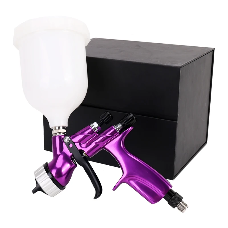 HVLP Spray Gun Set Airbrush 600ML Large Capacity Car Water-Based Paint Gun 1.3mm Nozzle Pneumatic Sprayer Auto Repair Power Tool
HVLP Spray Gun Set Airbrush 600ML Large Capacity Car Water-Based Paint Gun 1.3mm Nozzle Pneumatic Sprayer Auto Repair Power Tool