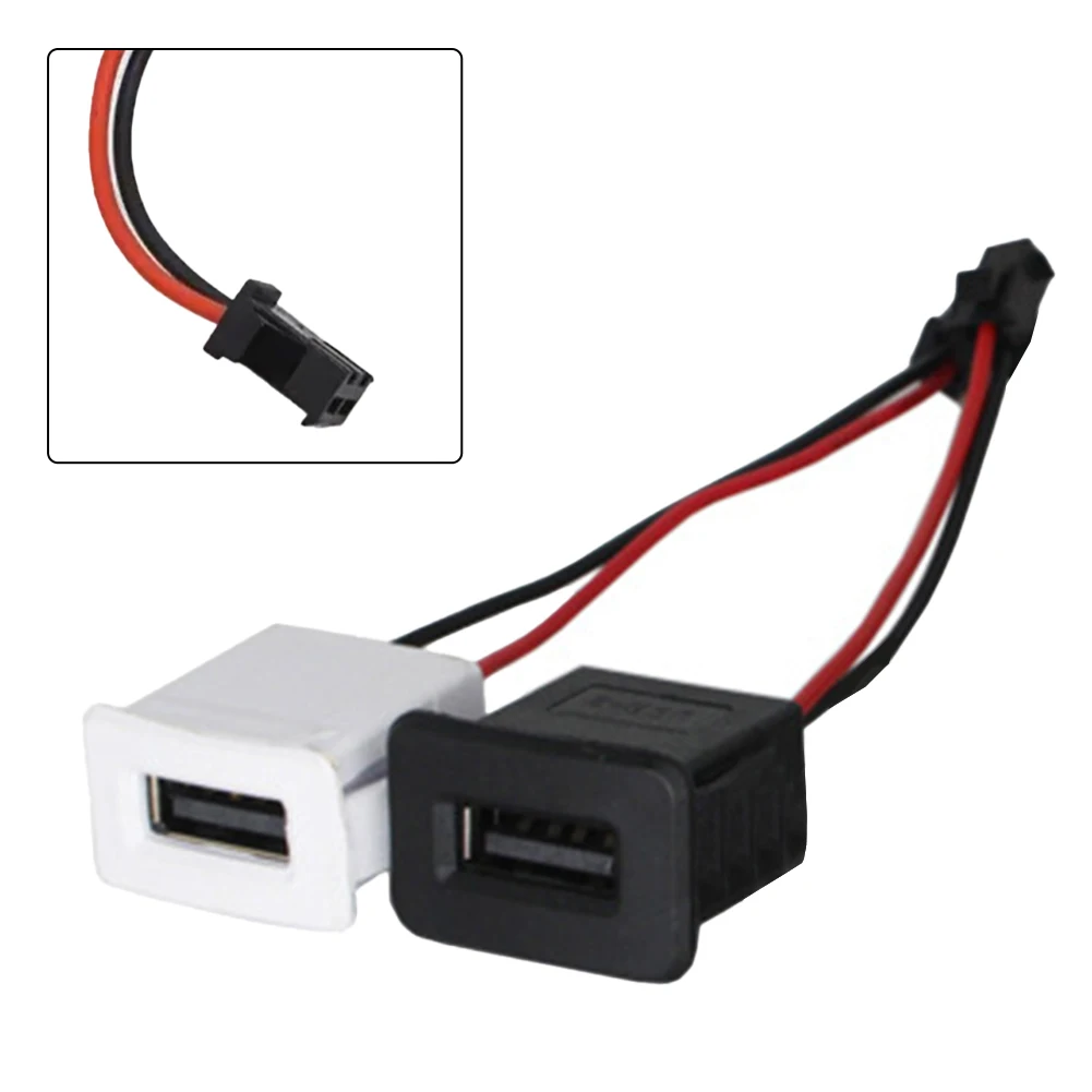 USB Female Power USB Charging Port Connector With Cable Terminals Charger Socket 1(2)A/5V USB Power Connector
USB Female Power USB Charging Port Connector With Cable Terminals Charger Socket 1(2)A/5V USB Power Connector