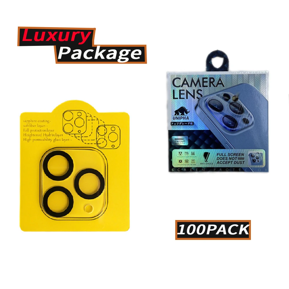100pcs/lot 3D Full Cover Protection Film Lens Screen Protector For iPhone 14 pro max Camera Tempered Glass With Retail Package
100pcs/lot 3D Full Cover Protection Film Lens Screen Protector For iPhone 14 pro max Camera Tempered Glass With Retail Package