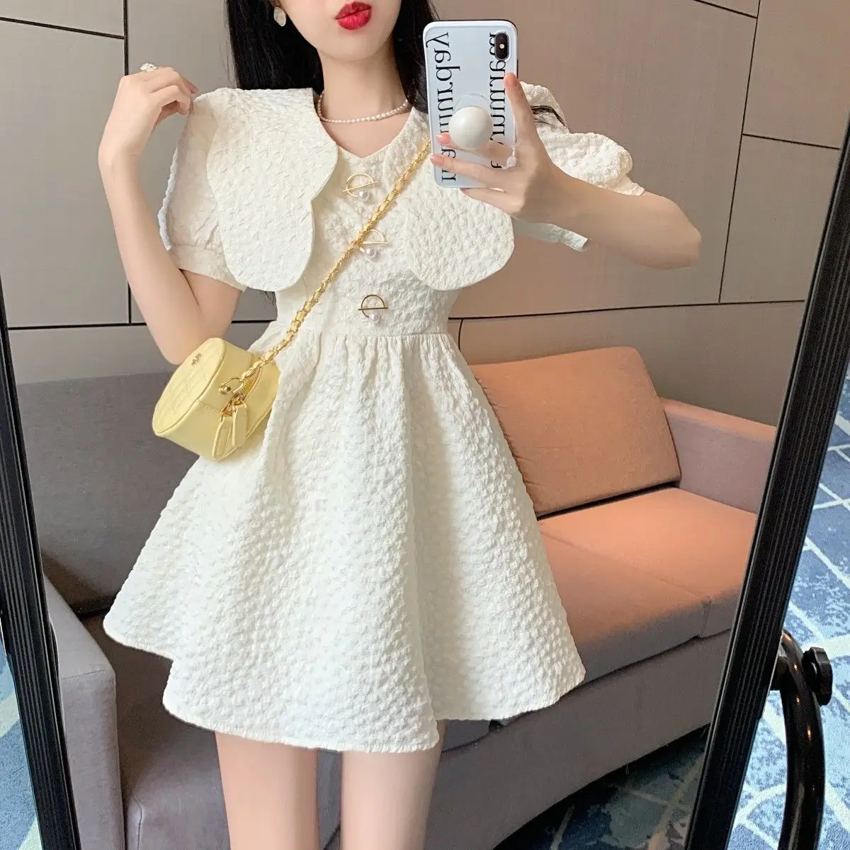Woman Dress Kawaii Cute Fairy Dresses for Women White Holiday Elegant and Beautiful Trendy Xxl Aesthetic Cotton Hot Retro Luxury
Woman Dress Kawaii Cute Fairy Dresses for Women White Holiday Elegant and Beautiful Trendy Xxl Aesthetic Cotton Hot Retro Luxury