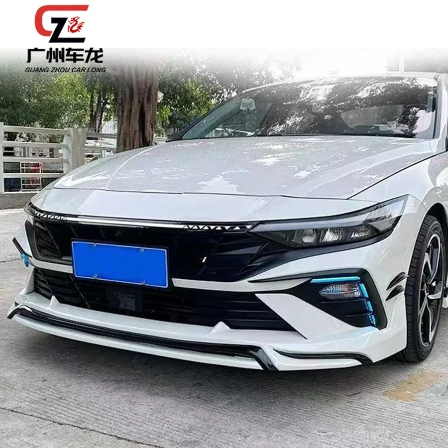 Carlong Car Body Kit for 2023-2025 Hyundai Elantra Front Lip Rear Lip Side Skirts Car Bumper Lips for CN7 ABS Material No Color Carlong Car Body Kit for 2023-2025 Hyundai Elantra Front Lip Rear Lip Side Skirts Car Bumper Lips for CN7 ABS Material No Color