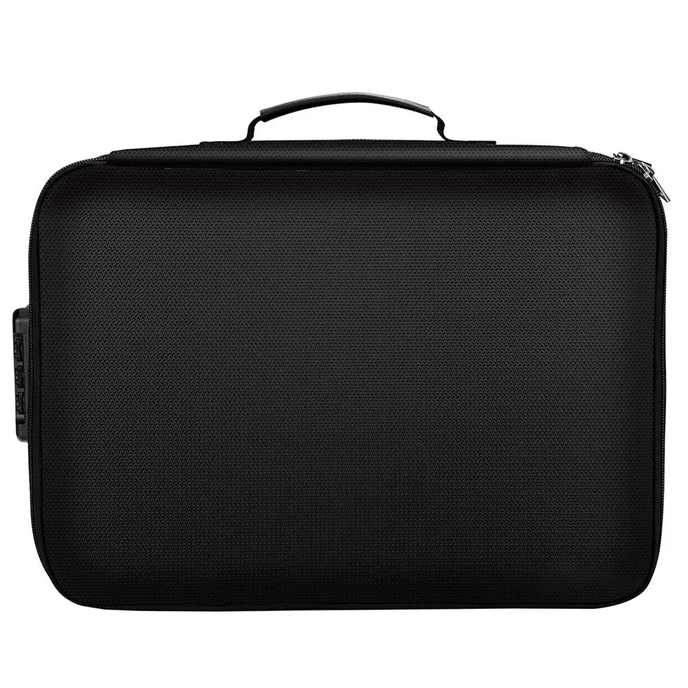 Document Storage Box Nylon Photo Organizer Postcards Puzzles Safe Bag Secure Stamps Waterproof With Lock Durable
Document Storage Box Nylon Photo Organizer Postcards Puzzles Safe Bag Secure Stamps Waterproof With Lock Durable