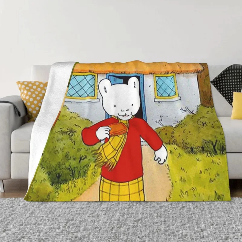 Rupert the Bear Comic Blankets Coral Fleece Plush Decoration Bedroom Bedding Couch Bedspread
Rupert the Bear Comic Blankets Coral Fleece Plush Decoration Bedroom Bedding Couch Bedspread