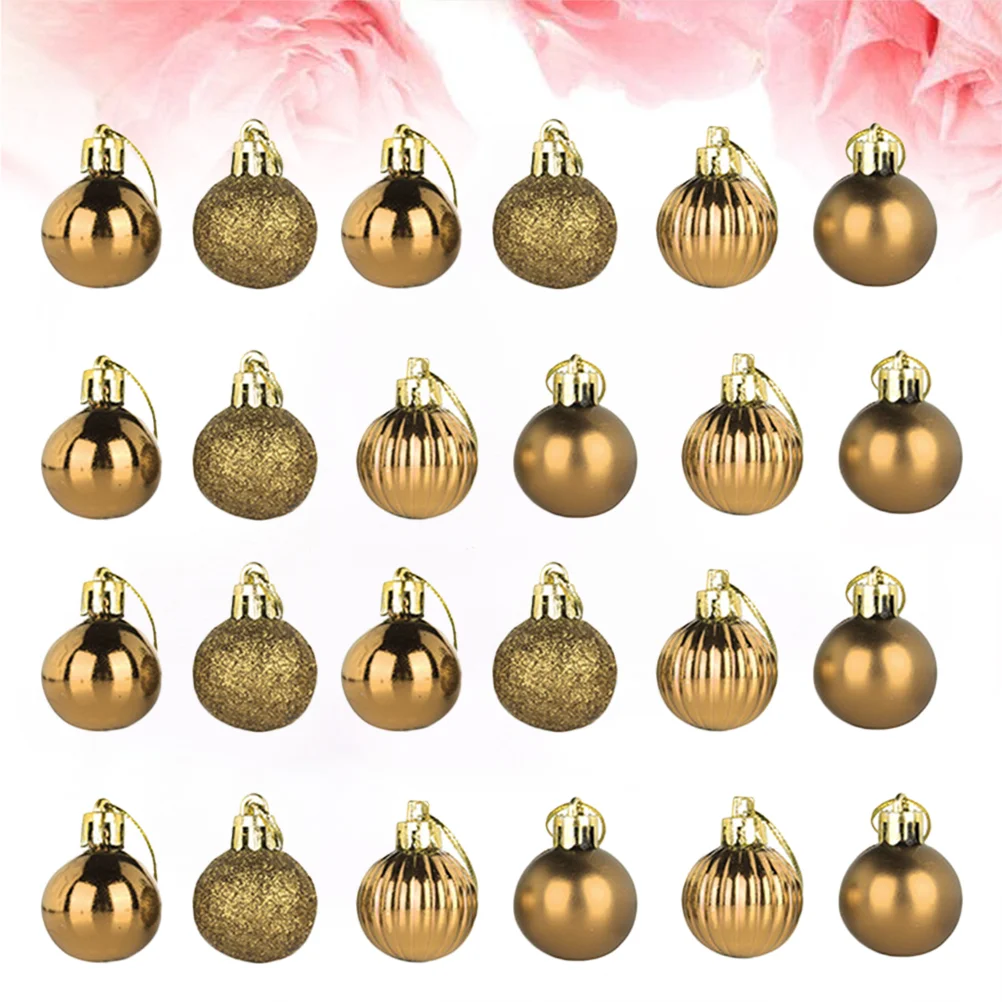 24 Pcs Christmas Wreath Hanging Decor Decorations Painted Ball for Balls Tree Pendant
24 Pcs Christmas Wreath Hanging Decor Decorations Painted Ball for Balls Tree Pendant