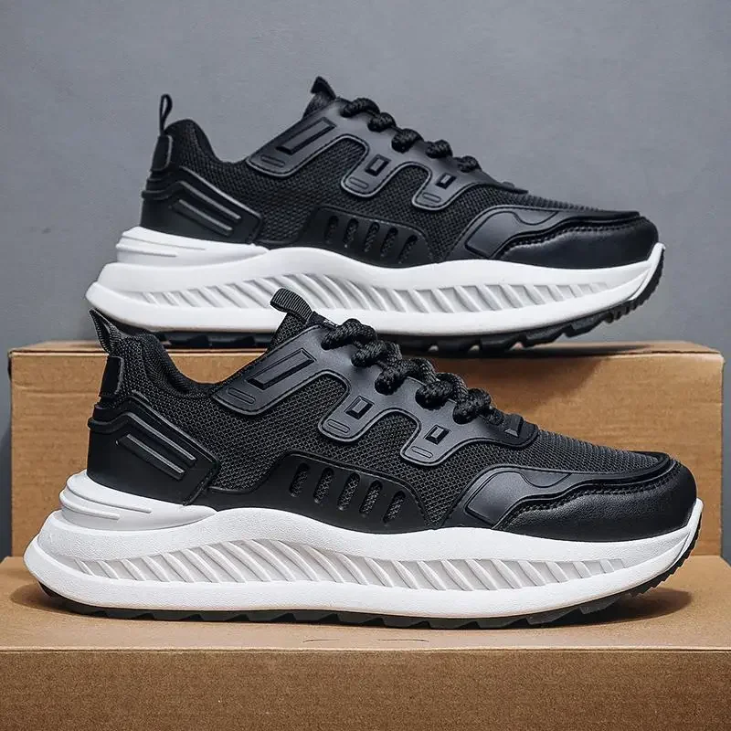 Men's Shoes Skateboard Breathable Shoes Men's New Style Tenis Sports Running Height Increasing Insole Teenagers Old
Men's Shoes Skateboard Breathable Shoes Men's New Style Tenis Sports Running Height Increasing Insole Teenagers Old