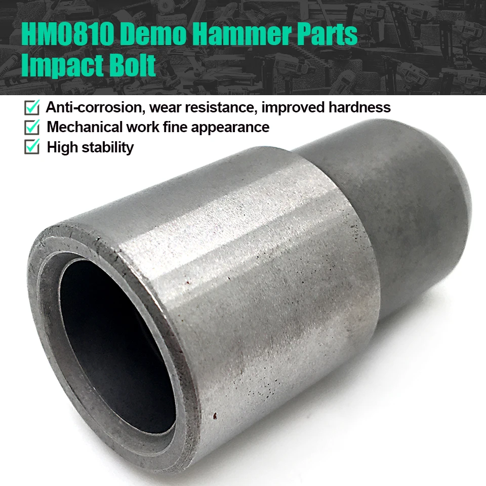 Сменный ударный болт для Makita HM0810 HM0810T HM0810TA 321495-7, отбойный молоток, запасные части, аксессуары, электроинструмент быстро
Сменный ударный болт для Makita HM0810 HM0810T HM0810TA 321495-7, отбойный молоток, запасные части, аксессуары, электроинструмент быстро