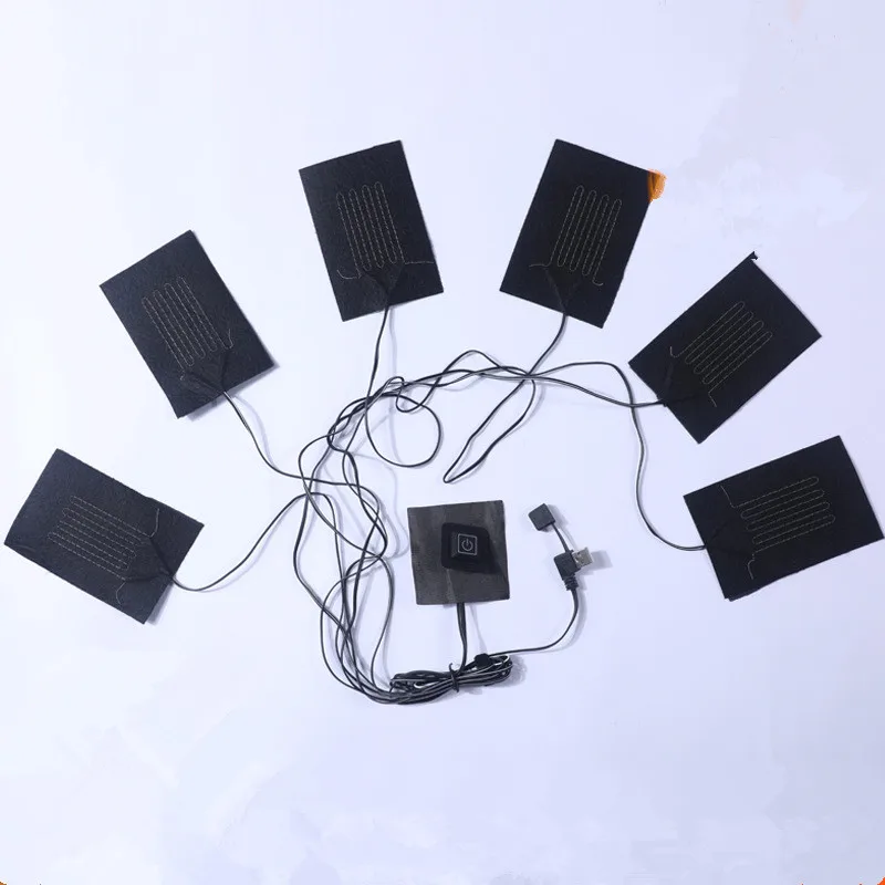 6 In 1 Clothes Heater Pad Adjustable USB Electric Heating DIY Winter Outdoor Clothing Shoes Socks Heated Warmer
6 In 1 Clothes Heater Pad Adjustable USB Electric Heating DIY Winter Outdoor Clothing Shoes Socks Heated Warmer