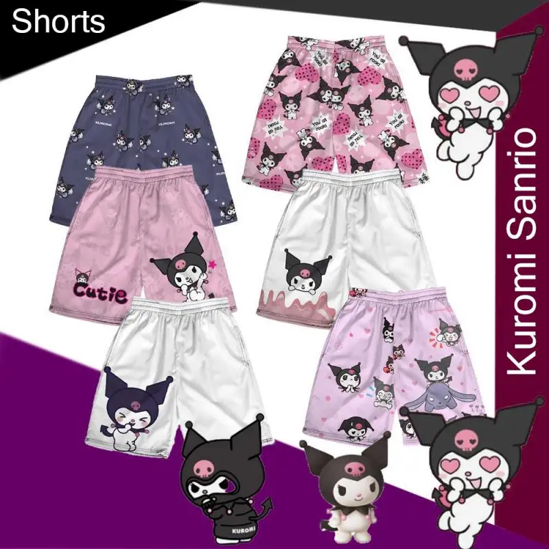 Sanrio Kuromi Shorts Men's and Women's Couples Clothes Pajama Pants Beach Pants Cute Retro Clear Summer Loose Plus Size Tide
Sanrio Kuromi Shorts Men's and Women's Couples Clothes Pajama Pants Beach Pants Cute Retro Clear Summer Loose Plus Size Tide