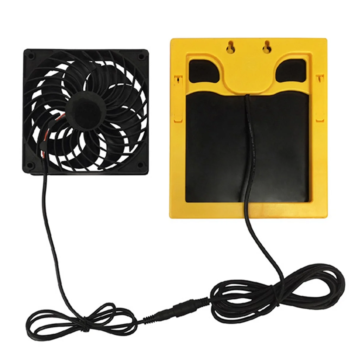 20W 6V Solar Panel Exhaust Fan Air Extractor Mini Ventilator Solar Panel Powered Fan for Dog Chicken House Greenhouse
20W 6V Solar Panel Exhaust Fan Air Extractor Mini Ventilator Solar Panel Powered Fan for Dog Chicken House Greenhouse