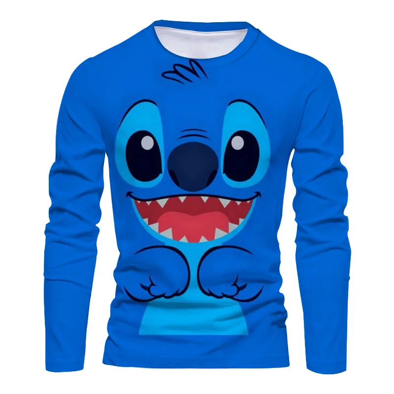 Fall New Harajuku Streetwear Disney Brand Stitch and Mickey Anime 3D Printed Casual Trend Men's Round Neck Long Sleeve T Shirt
Fall New Harajuku Streetwear Disney Brand Stitch and Mickey Anime 3D Printed Casual Trend Men's Round Neck Long Sleeve T Shirt