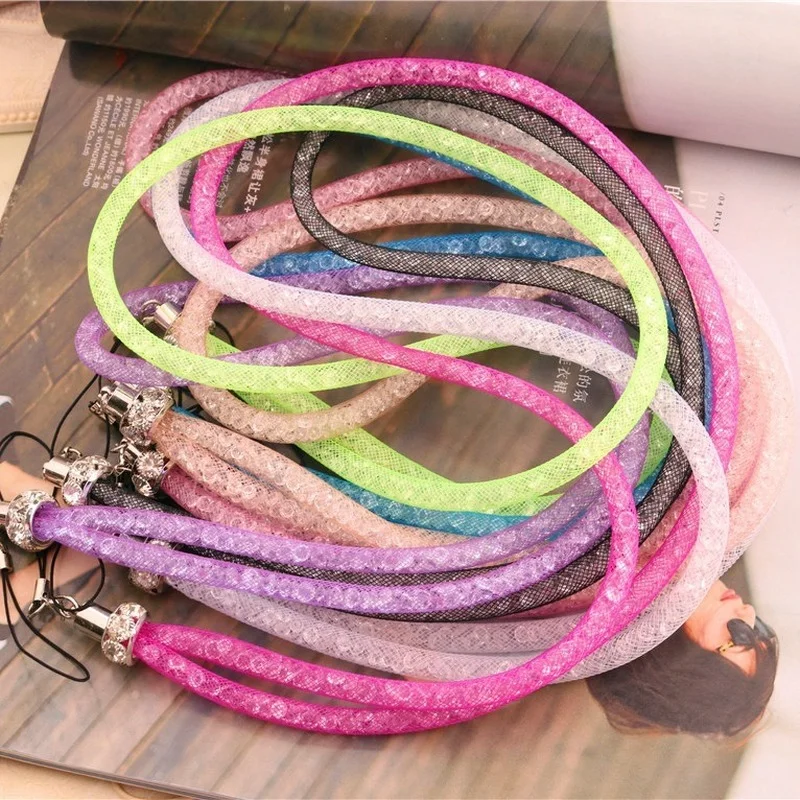1PC Bling Crystal Lanyard Badge ID Card Holder Neck Strap Clip Mobile Phone Hanging Rope Key Holder Office Supplies
1PC Bling Crystal Lanyard Badge ID Card Holder Neck Strap Clip Mobile Phone Hanging Rope Key Holder Office Supplies
