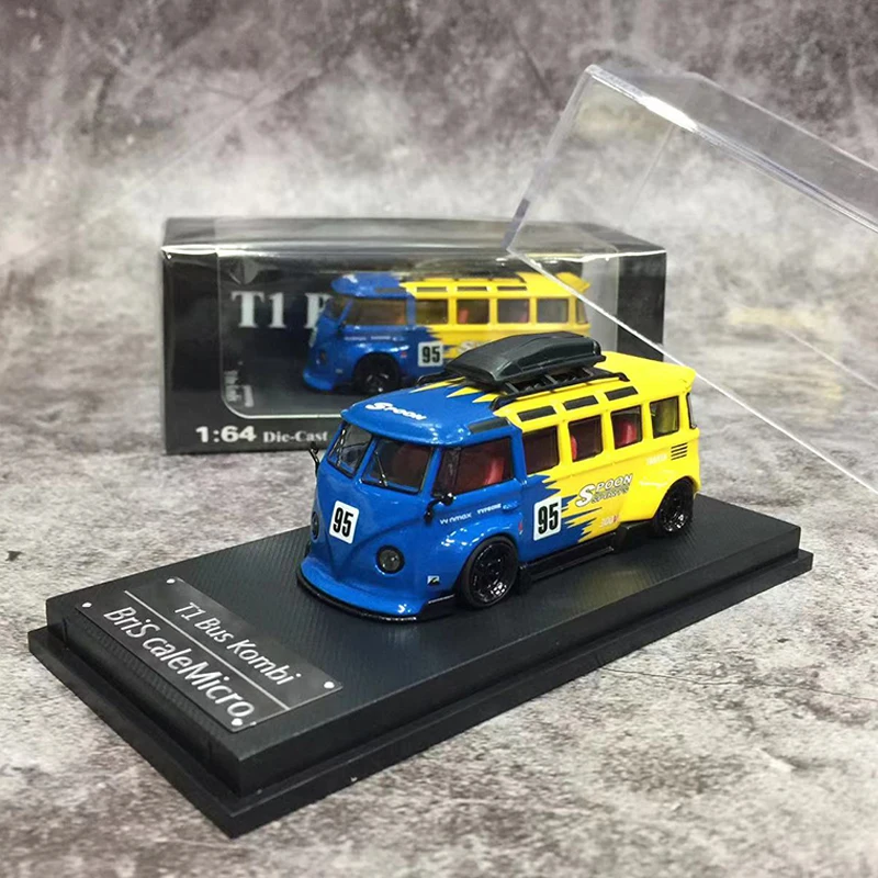 BSC 1:64 Model Car T1 Bus Alloy Die-Cast Vehicle Bus Collection- Spoon Version
BSC 1:64 Model Car T1 Bus Alloy Die-Cast Vehicle Bus Collection- Spoon Version
