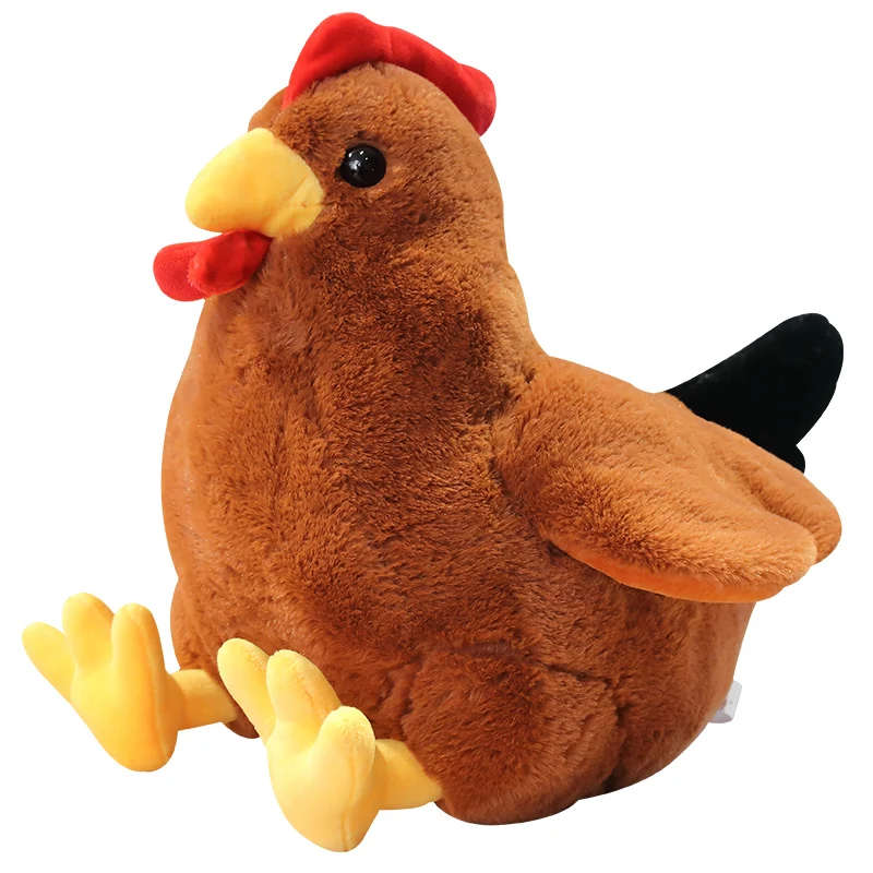 30/40cm Super Soft Hen Plush Toy Lifelike Chicken Doll Cute Animals Stuffed Cushion Comforting Birthday Gift For Kids Children
30/40cm Super Soft Hen Plush Toy Lifelike Chicken Doll Cute Animals Stuffed Cushion Comforting Birthday Gift For Kids Children