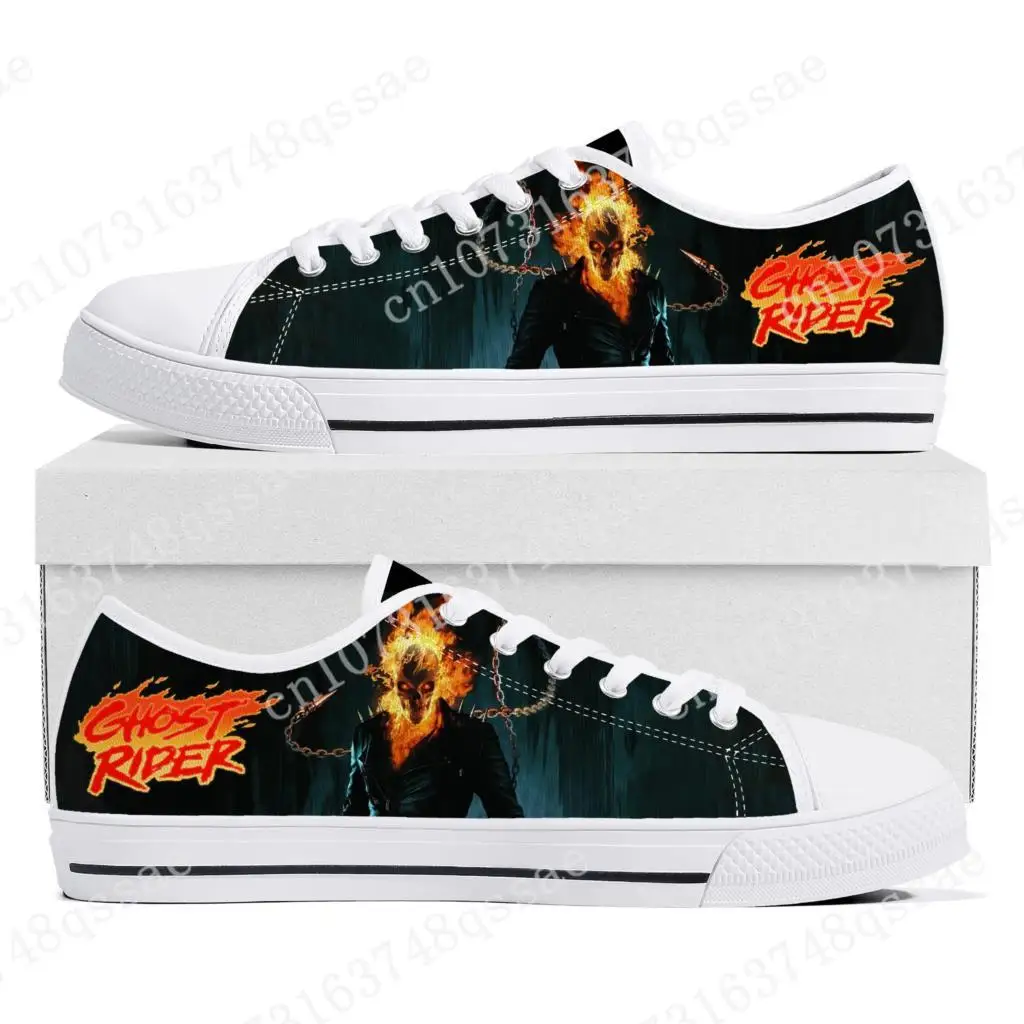 Низкие кроссовки Ghost Rider для мужчин и женщин, брезентовые, повседневные, на заказ, для подростков, обувь для творчества
Низкие кроссовки Ghost Rider для мужчин и женщин, брезентовые, повседневные, на заказ, для подростков, обувь для творчества