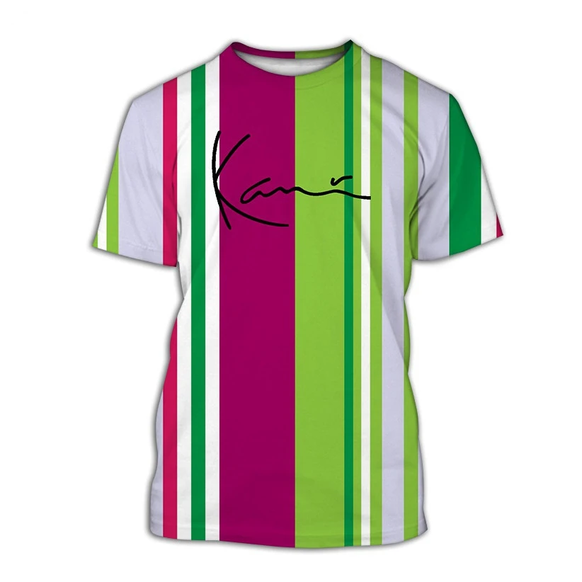 Summer Men's and Women's Fashion New 3D Print Stripe Pattern Harajuku Hip Hop Street Loose Sportswear Short Sleeve Top T-shirt.
Summer Men's and Women's Fashion New 3D Print Stripe Pattern Harajuku Hip Hop Street Loose Sportswear Short Sleeve Top T-shirt.