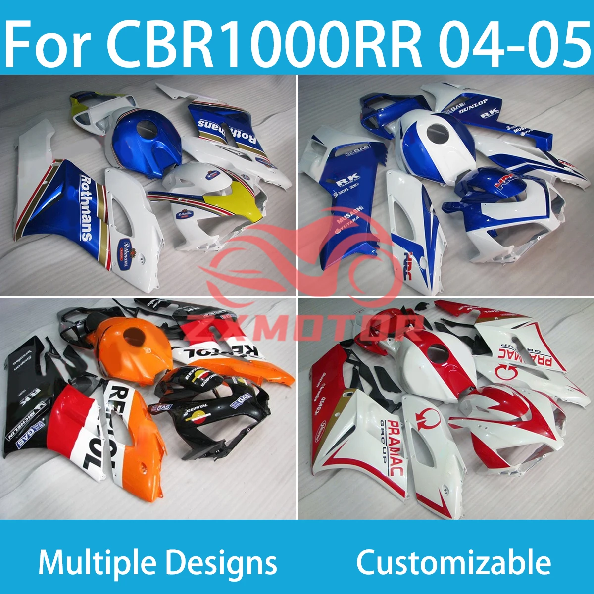 100% комплект обтекателей для Honda CBR 1000RR 04 05 пластиковые детали для мотоциклов литые Обтекатели CBR1000RR 2004 2005
100% комплект обтекателей для Honda CBR 1000RR 04 05 пластиковые детали для мотоциклов литые Обтекатели CBR1000RR 2004 2005