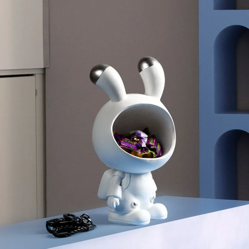 Big Mouth Space Rabbit Statue Storage Nordic Creative Fruit Snacks Candy Porch Key Storage Ornaments Home Living Room Decoration
Big Mouth Space Rabbit Statue Storage Nordic Creative Fruit Snacks Candy Porch Key Storage Ornaments Home Living Room Decoration