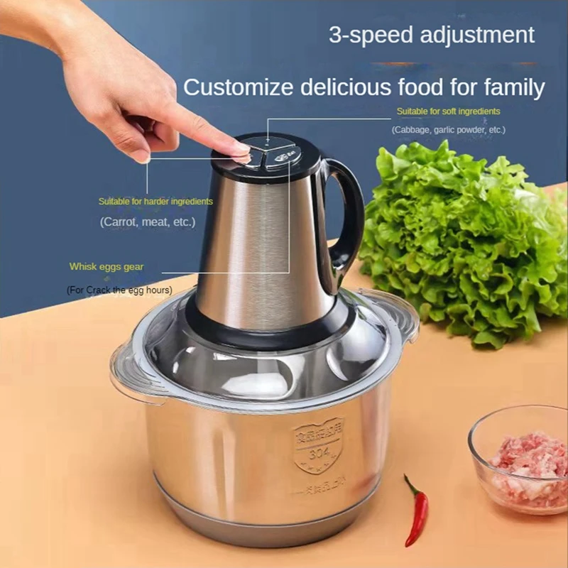 Electric Meat Grinde Multifunction Vegetable Fruit Food Processor Chopper Kitchen Machine EU Plug
Electric Meat Grinde Multifunction Vegetable Fruit Food Processor Chopper Kitchen Machine EU Plug