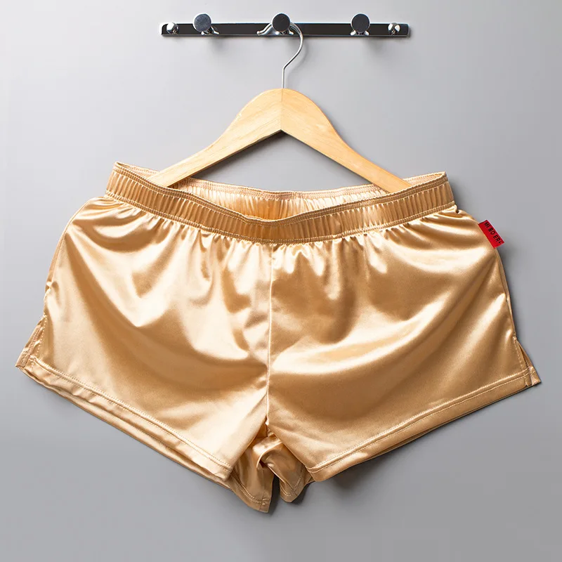 Sports Men's Shorts Boxers Sleep Bottoms Men Sexy Arrow Pants Underwear Panties Lounge Home Wear Faux Silk Male Underpants Cueca
Sports Men's Shorts Boxers Sleep Bottoms Men Sexy Arrow Pants Underwear Panties Lounge Home Wear Faux Silk Male Underpants Cueca