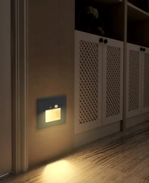 LED Recessed Led Wall Lamp PIR Motion Sensor Stair Case Light AC170-265V Step Lamp Corridor Lighting Indoor Wall Lighting
LED Recessed Led Wall Lamp PIR Motion Sensor Stair Case Light AC170-265V Step Lamp Corridor Lighting Indoor Wall Lighting