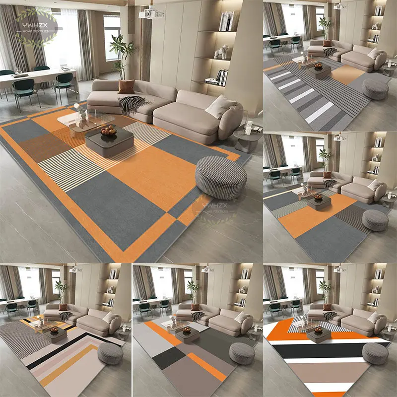 Nordic Style Large Carpet Living Room Orange Lounge Luxury Rug Decoration Bedroom Doormat Geometry Hall Mats Non-Slip Washable
Nordic Style Large Carpet Living Room Orange Lounge Luxury Rug Decoration Bedroom Doormat Geometry Hall Mats Non-Slip Washable