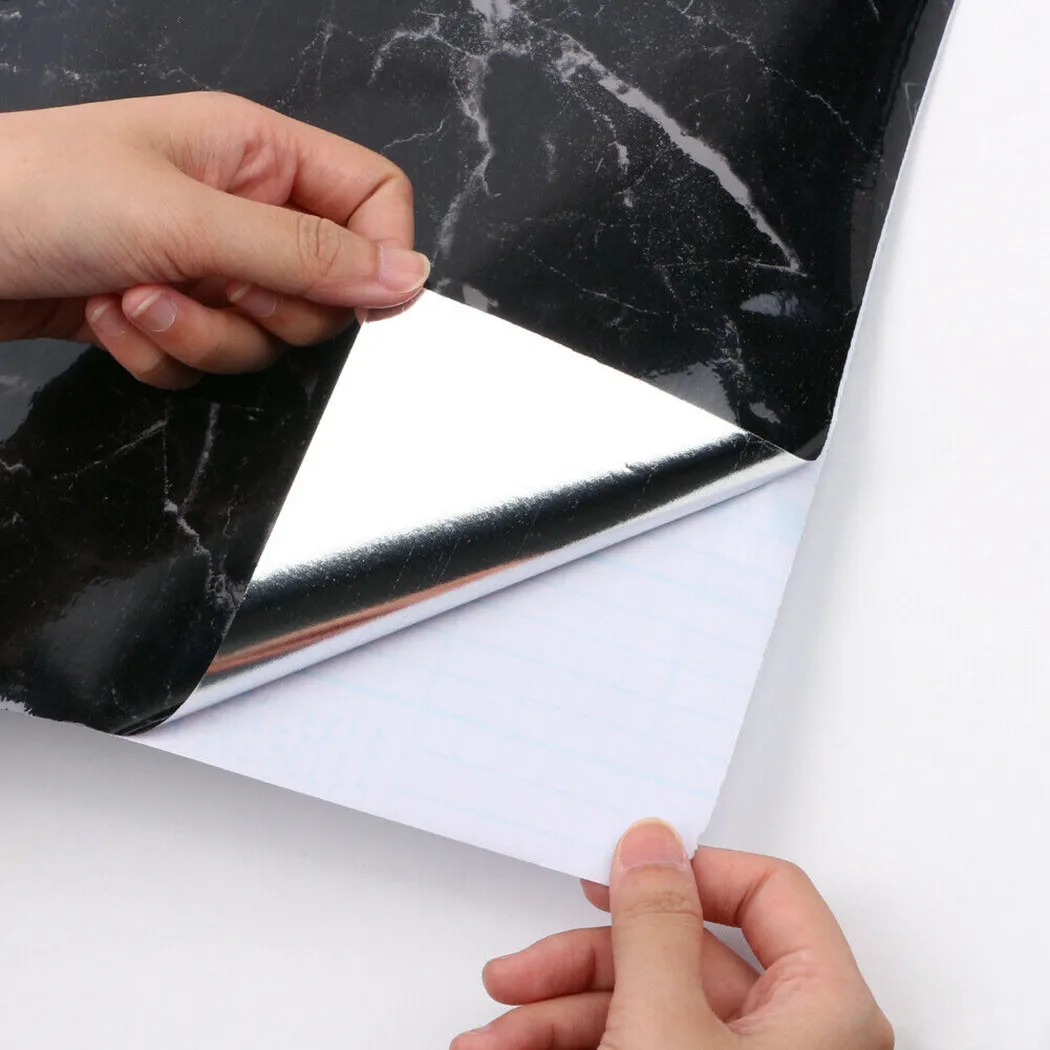 Marble Vinyl Film Self Adhesive Wallpaper For Bathroom Kitchen Cupboard Countertops Contact Paper Waterproof Wall Stickers
Marble Vinyl Film Self Adhesive Wallpaper For Bathroom Kitchen Cupboard Countertops Contact Paper Waterproof Wall Stickers