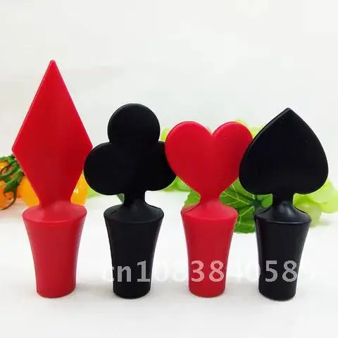 Bar Tools Champagne Beverage Supplies Leak Free Wine Bottle Stopper Kitchen Accessories Portable Non-toxic Poker Shaped Silicone
Bar Tools Champagne Beverage Supplies Leak Free Wine Bottle Stopper Kitchen Accessories Portable Non-toxic Poker Shaped Silicone