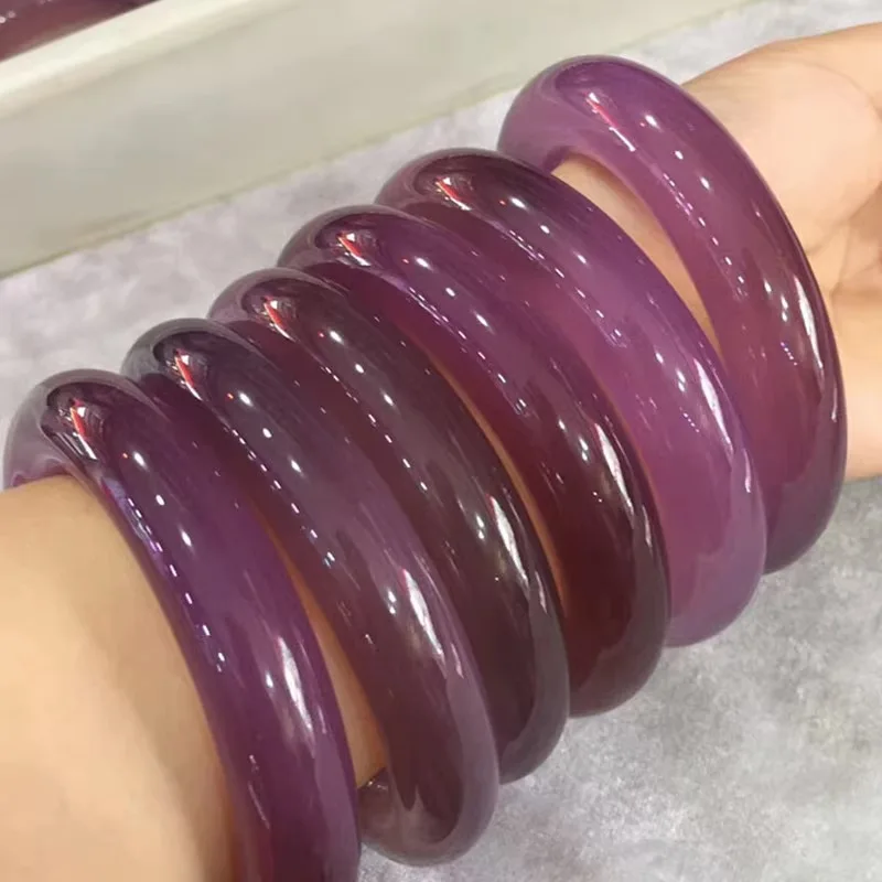 Certified Jade Bangles Purple Stone Bracelets Women Healing Gemstone Fine Jewelry Genuine Myanmar Jadeite Bangles Ladies Gifts
Certified Jade Bangles Purple Stone Bracelets Women Healing Gemstone Fine Jewelry Genuine Myanmar Jadeite Bangles Ladies Gifts