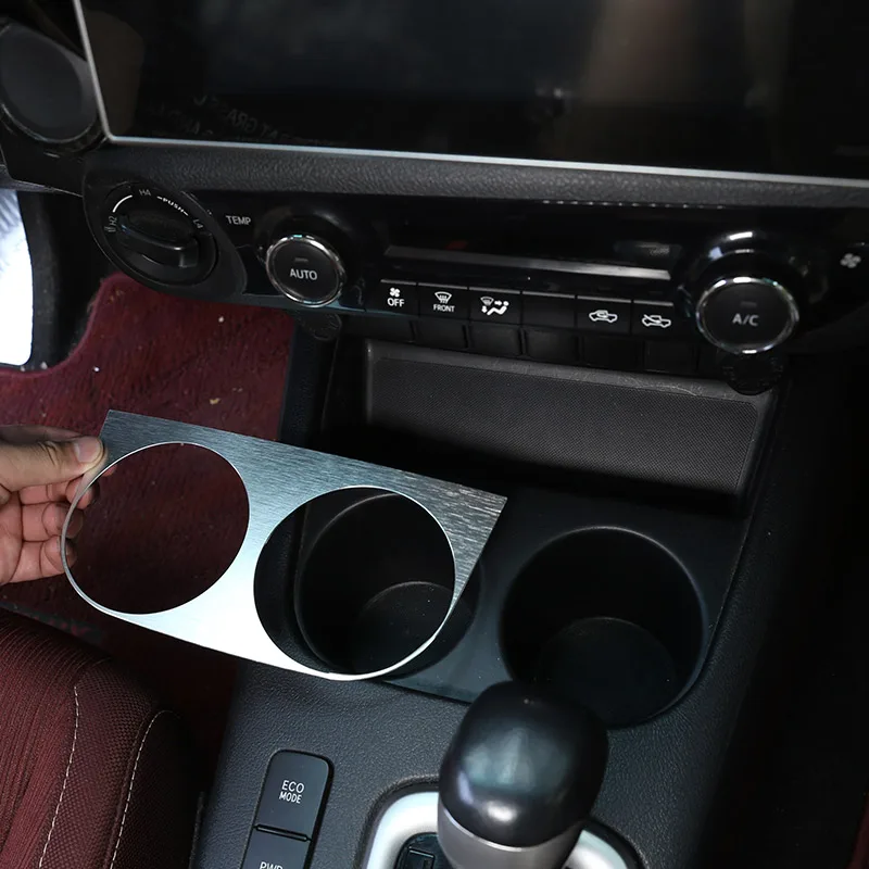 For oyota Hilux 2015-2020 Aluminum Alloy Car Central Control Water Cup Holder Sequin Sticker Car Interior Accessories
For oyota Hilux 2015-2020 Aluminum Alloy Car Central Control Water Cup Holder Sequin Sticker Car Interior Accessories