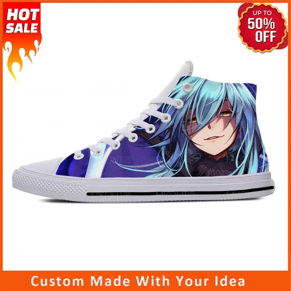 Hot Rimuru Tempest Tensei Shitara Slime Datta Ken Casual Cloth Shoes High Top Lightweight Breathable 3D Print Men Women Sneakers
Hot Rimuru Tempest Tensei Shitara Slime Datta Ken Casual Cloth Shoes High Top Lightweight Breathable 3D Print Men Women Sneakers