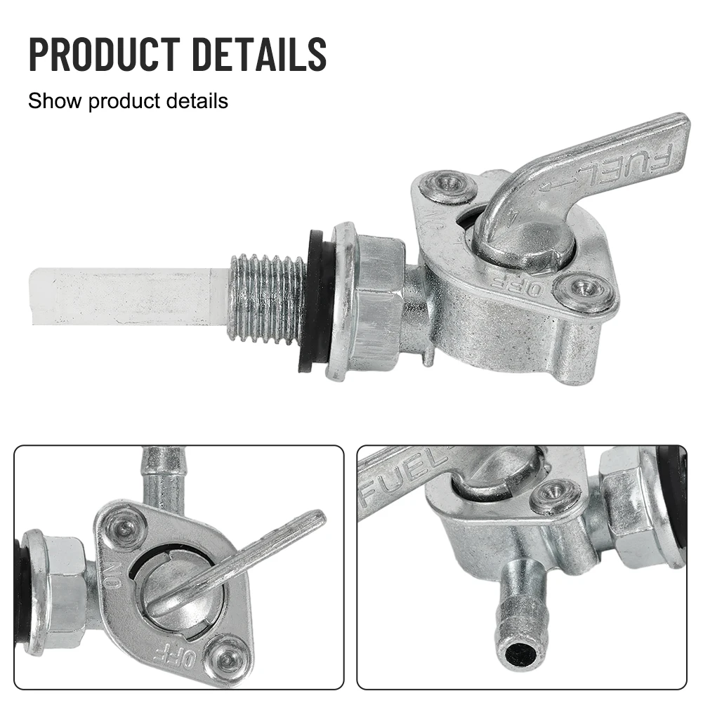 ON/OFF Switch Valve Universal Fuel Shutoff Valve Faucet M10x1.25 Replacement Alternators Engine Fuel Tank Garden Tool Accessorie
ON/OFF Switch Valve Universal Fuel Shutoff Valve Faucet M10x1.25 Replacement Alternators Engine Fuel Tank Garden Tool Accessorie