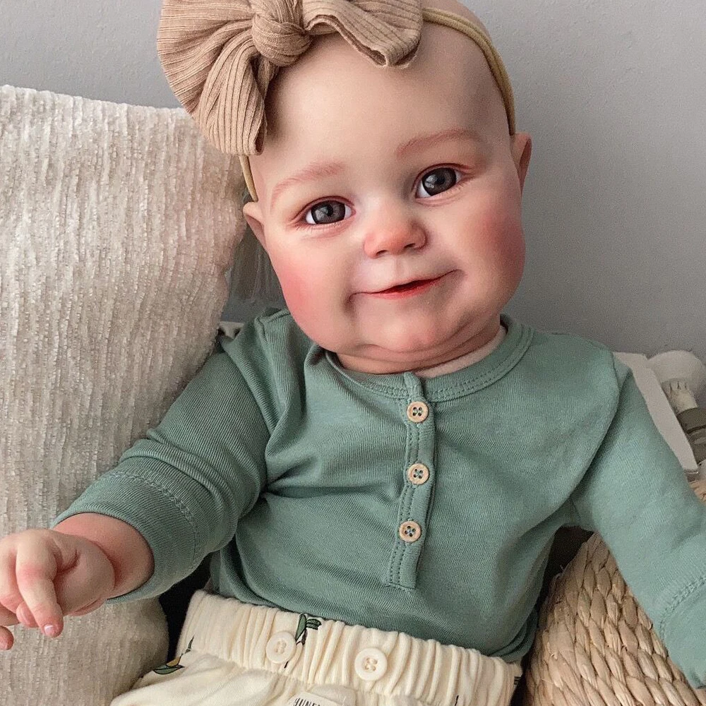 50CM bebe doll reborn toddler Maddie girl doll Cloth/full body silicone soft real touch flexible anatomically correct
50CM bebe doll reborn toddler Maddie girl doll Cloth/full body silicone soft real touch flexible anatomically correct