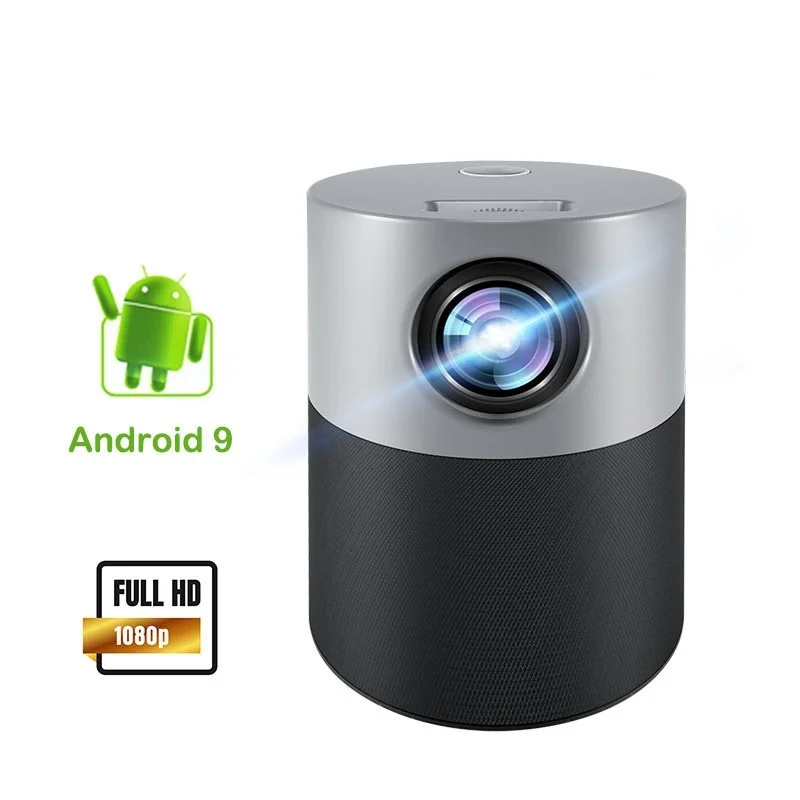 

Новый светодиодный мини-проектор E9 Full HD 1920*1080P Android 9.0 Wi-Fi, видеопроектор с Bluetooth, умный видеопроектор 4k для домашнего кинотеатра