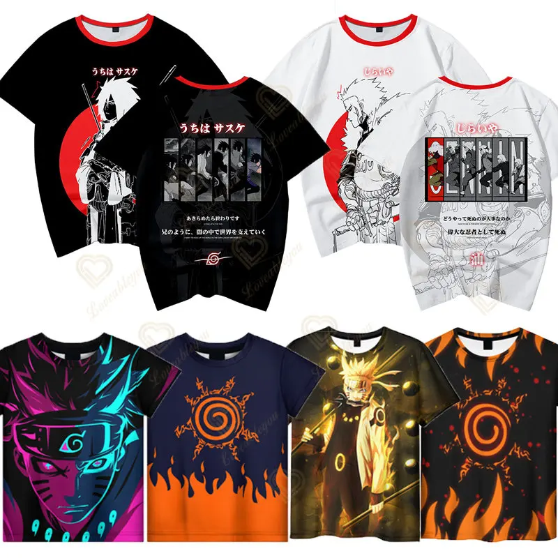Naruto T-shirt Family Men's Black T Naruto Shippuden Kakashi Story Adult Unisex T-shirt Boys' Size 90-160 Summer T-shirt
Naruto T-shirt Family Men's Black T Naruto Shippuden Kakashi Story Adult Unisex T-shirt Boys' Size 90-160 Summer T-shirt