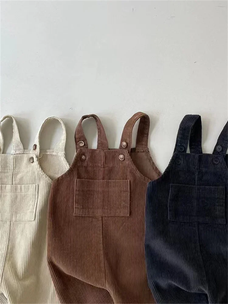 Botvotee Autumn Winter Kids Overalls 2023 New Korean Corduroy Cotton Loose Button Jumpsuit Kids Casual High Waisted Long Pants
Botvotee Autumn Winter Kids Overalls 2023 New Korean Corduroy Cotton Loose Button Jumpsuit Kids Casual High Waisted Long Pants