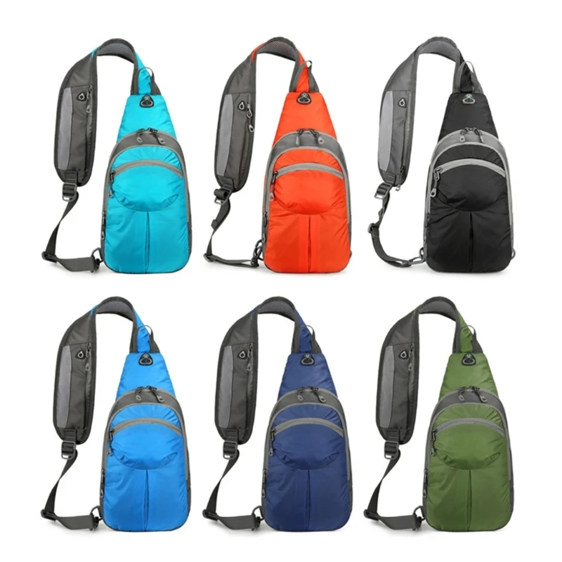 Trendy Chest Bag Functional Outdoor Chest Bag Stylish Bag for Traveling Running 066F
Trendy Chest Bag Functional Outdoor Chest Bag Stylish Bag for Traveling Running 066F