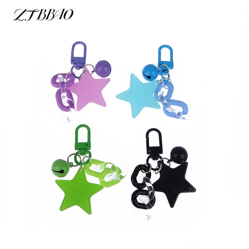 Glitter Stars Acrylic Keychain Girls Backpack Charm Headphone Case Accessorie Bell Pendant Keyring Creative Friendship Gifts
Glitter Stars Acrylic Keychain Girls Backpack Charm Headphone Case Accessorie Bell Pendant Keyring Creative Friendship Gifts