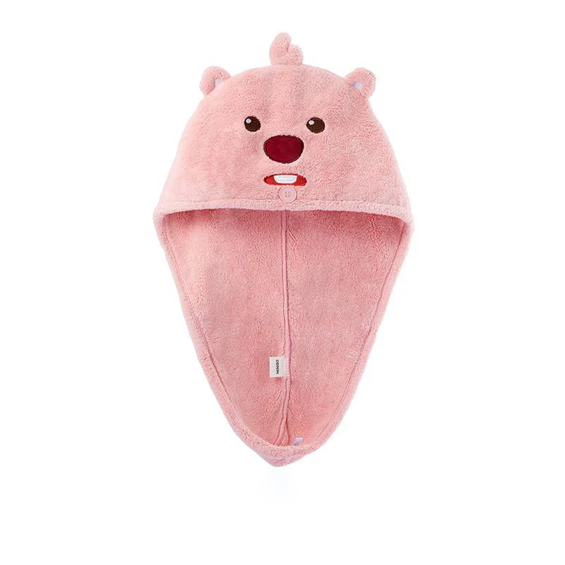Miniso Loopy мультяшная кавайная шапочка для сухих волос розовая утолщенная плюшевая поглощение воды 3D стереоскопическое полотенце для вышивки
Miniso Loopy мультяшная кавайная шапочка для сухих волос розовая утолщенная плюшевая поглощение воды 3D стереоскопическое полотенце для вышивки