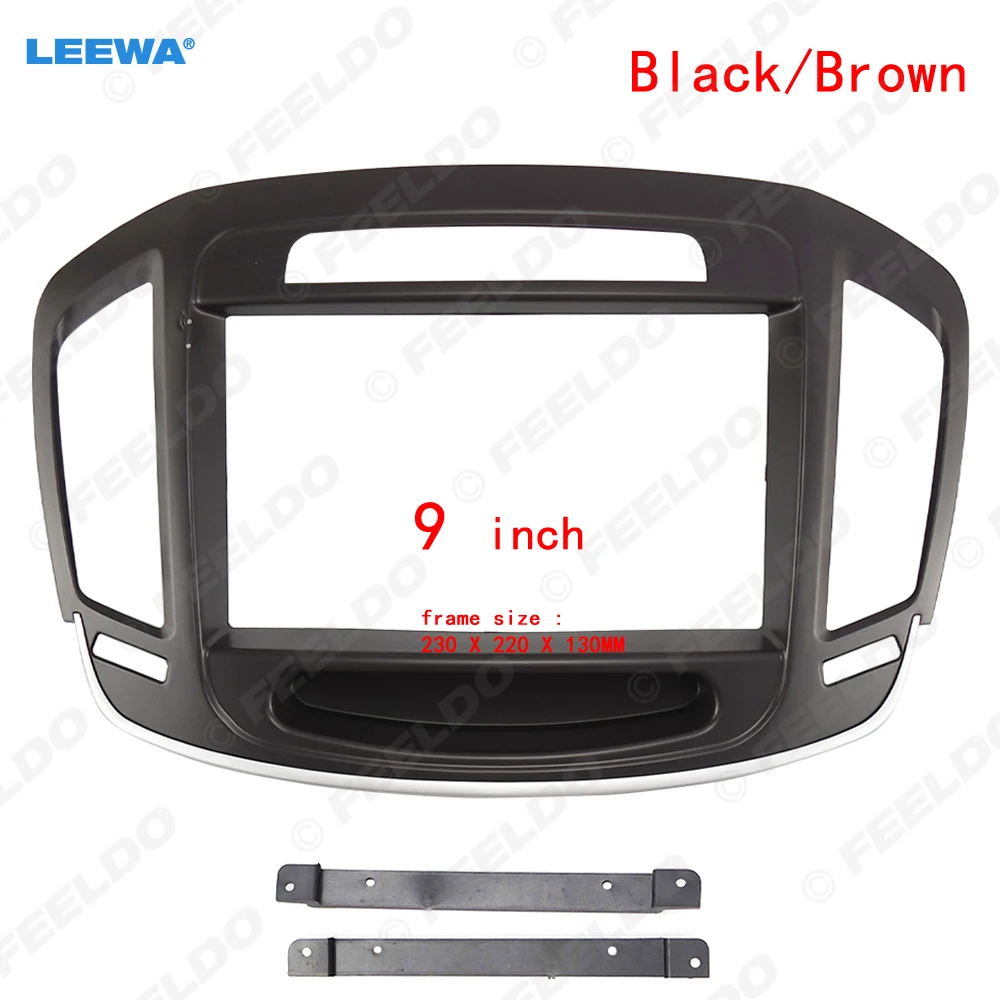 LEEWA Car 2Din Radio Stereo Fascia Frame for Buick Regal 9” Big Screen CD/DVD Player Face Dash Mount Trim Kit #CA6388
LEEWA Car 2Din Radio Stereo Fascia Frame for Buick Regal 9” Big Screen CD/DVD Player Face Dash Mount Trim Kit #CA6388