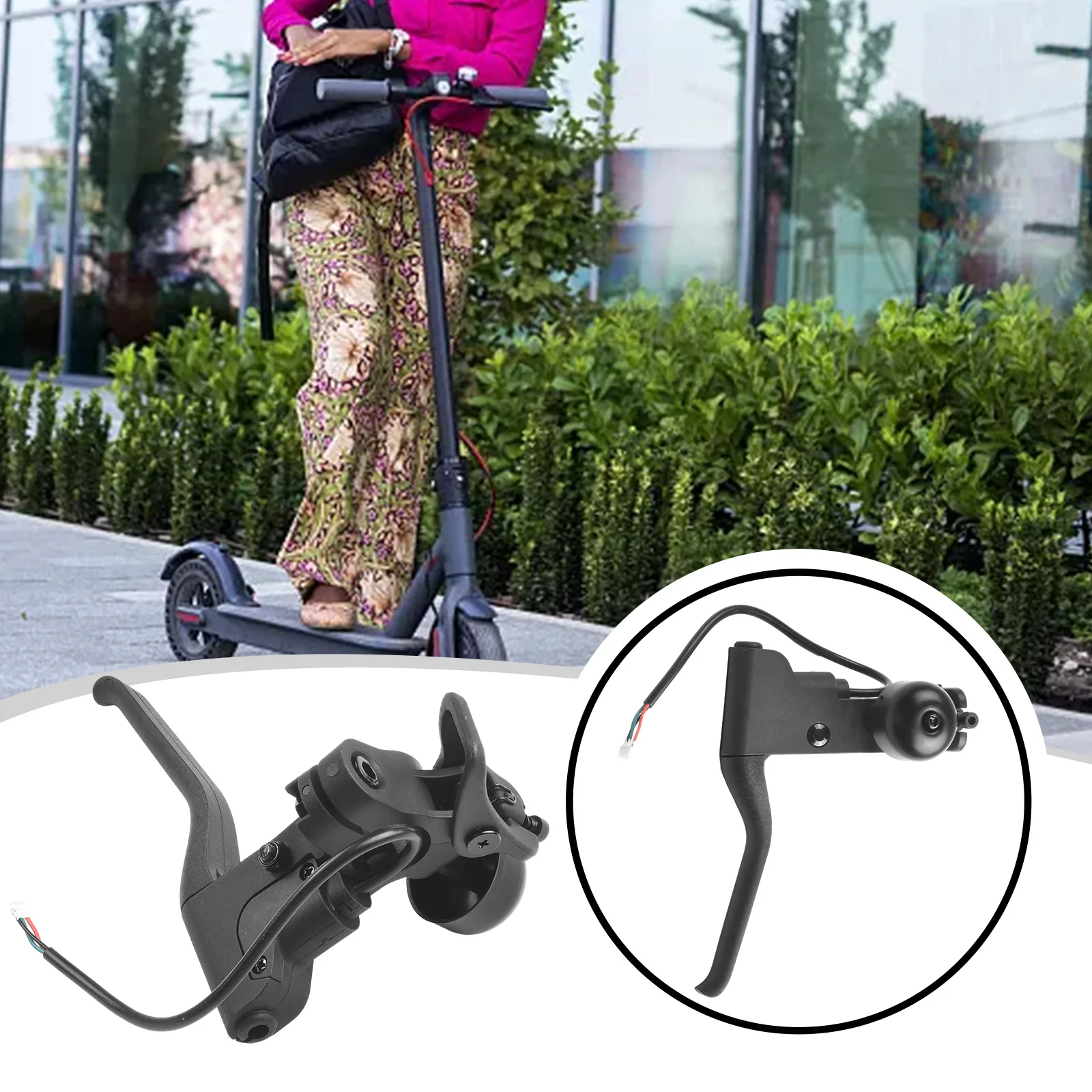 Brake Lever Handle W/ Bell For MI4PRO For Ninebot F30/F40 Electric Scooter Bicycle Handbrake With Bell Bicycle Parts
Brake Lever Handle W/ Bell For MI4PRO For Ninebot F30/F40 Electric Scooter Bicycle Handbrake With Bell Bicycle Parts