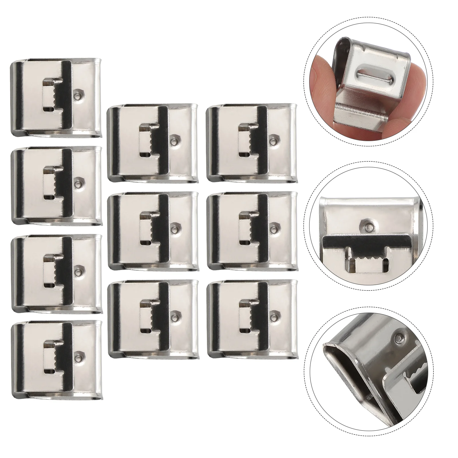 50 PCS Cord Clip Photovoltaic Grounding Clamp Solar Power Cable Clips Terminal Panel Wire
50 PCS Cord Clip Photovoltaic Grounding Clamp Solar Power Cable Clips Terminal Panel Wire